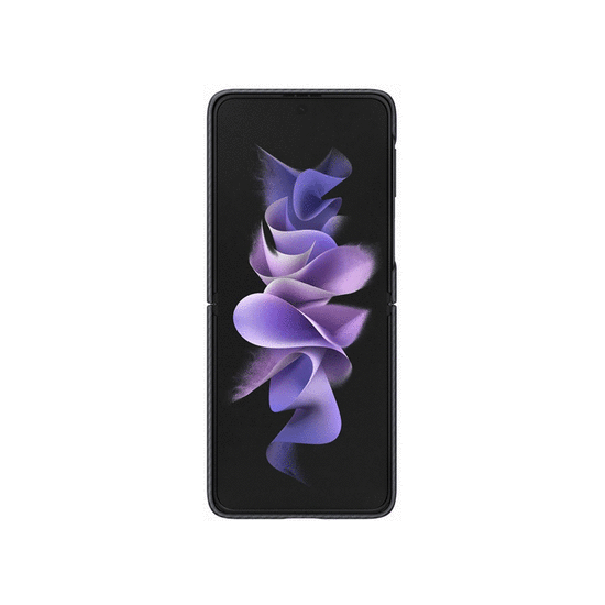 მობილური ტელეფონის ქეისი SAMSUNG MOBILE PHONE CASE GALAXY Z FLIP 3 ARAMID COVER BLACK (EF-XF711SBEGRU)iMart.ge
