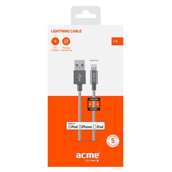 USB კაბელი ACME CB06 Lightning to USB cableiMart.ge